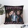 Twilight Movie Edward Cullen Pillowcase Soft Polyester Cushion Cover Decoration  Pillow Case Cover Home Zipper 40*40cm