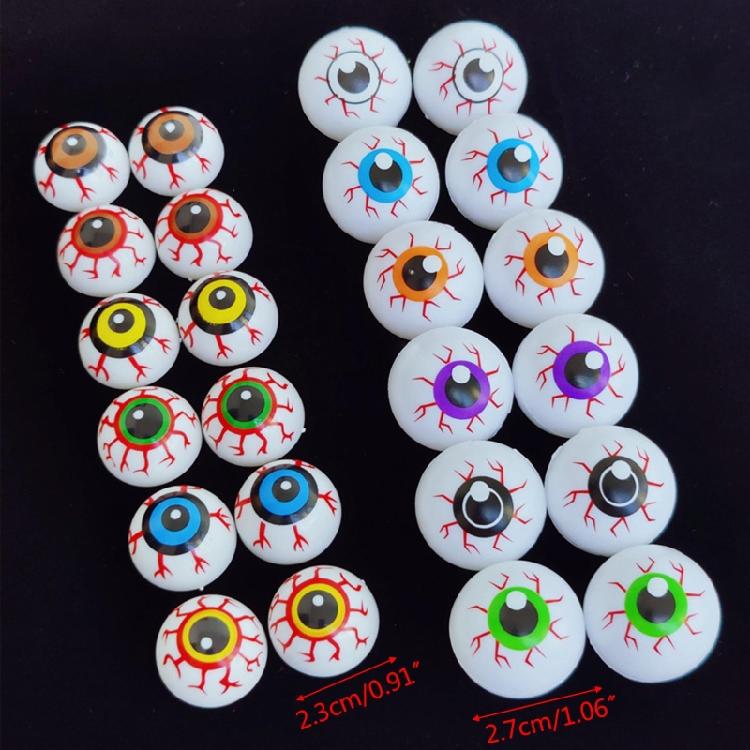 12Pcs Eye Decorations Halloween Goodie Bag FillersHalloween Party Supplies
