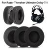 2Pcs Foam Sponge Ear Pads Earpads Headset Replacement Ear Cushion Headphone Earmuff for Razer Thresher Ultimate Dolby 7.1