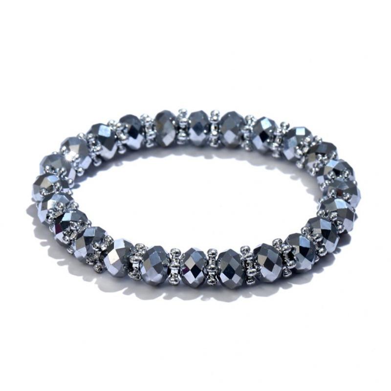 Elegant Beaded Bracelet with Sparkling Elements for Women - Perfect for Birthdays and Anniversaries