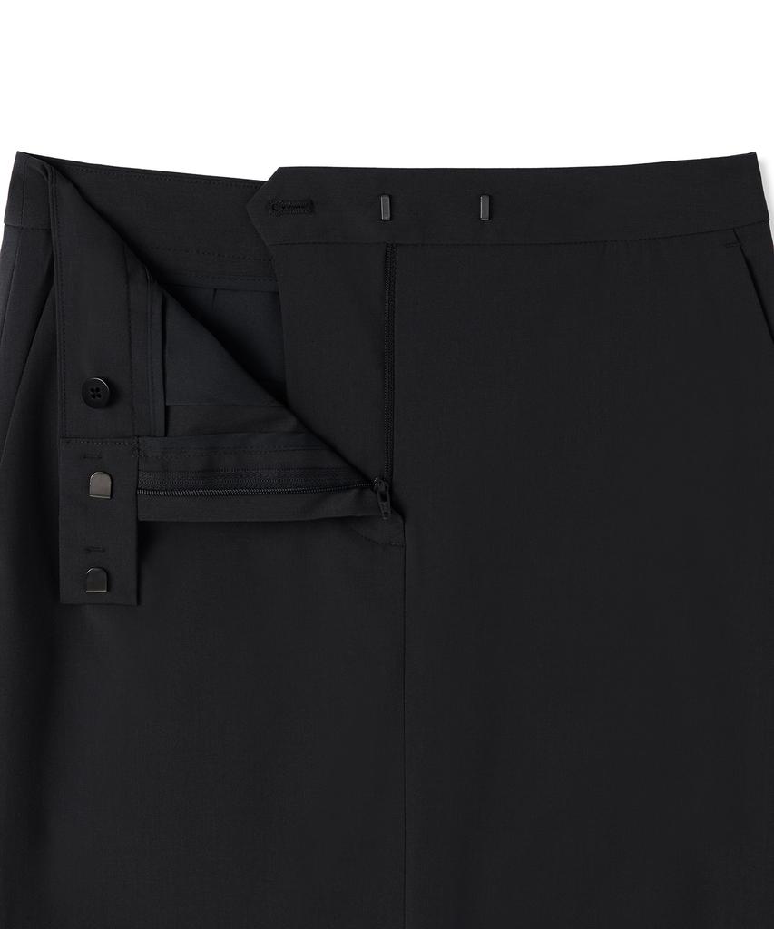 MUSINSA STANDARD WOMAN [Cooltandard] Women'S Straight Maxi Skirt [Black]
