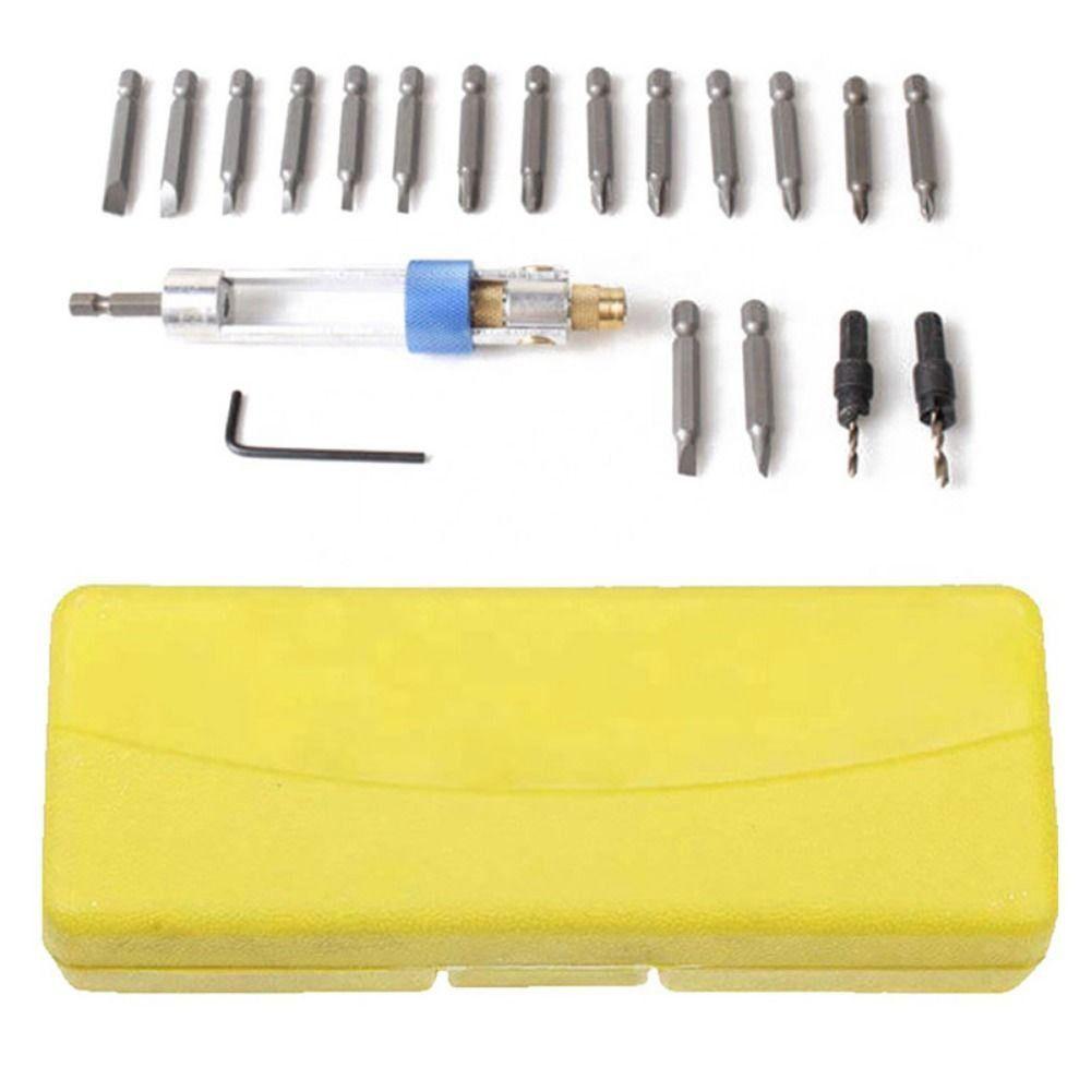 

Countersunk Head Screwdriver Head Set with Storage Box Batch Head Combination Set Hand Tools Drill Bit Set