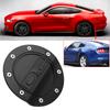 Fuel Door Cover Gas Tank Cap Lid Black Fit for Ford Mustang All Model 2015‑2021