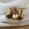1 Stuk Persoonlijkheid Feest Sieraden Multi-Stijl Rond Splicing Elastisch Touw Hars Armbanden Voor Vrouwen Smudgy Vintage Acryl Armbanden