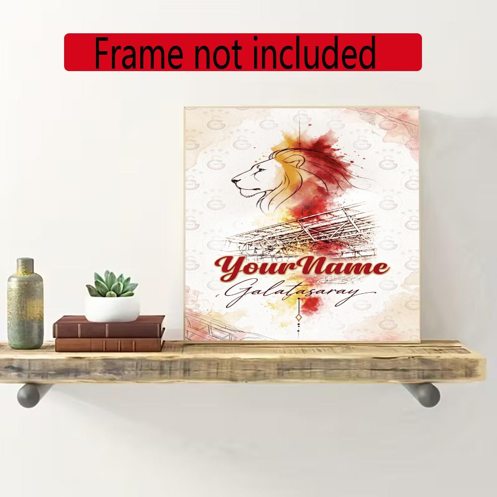 Galatasaray Personalized Text Diamond Painting Round Diamond Mosaic Rhinestones Diamond Embroidery Craft Kit Wall Decor Without Frame