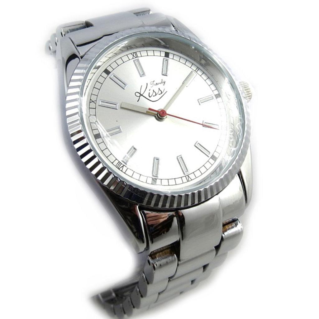 Les Trésors De Lily [N2441] - Montre femme 'Trendy' argenté