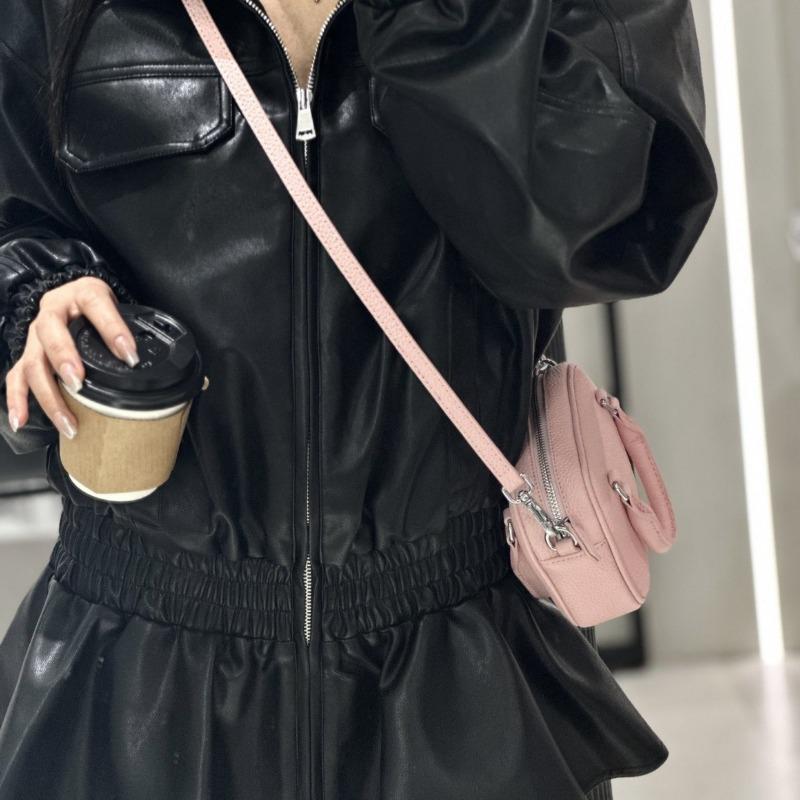 Bowlingtas, Boston Echte Leren Handtas, Niche Enkelvoudige Schouder Crossbody Tas