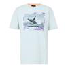 Mens Whale Cotton T-Shirt