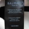 Excellent BALMAIN Cap Monogram Jacquard Baseball Cap Hat Beige Linen Mens  Used