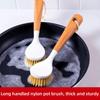 Wash the pot, brush the dishes, do not stick to oil, wipe the pot