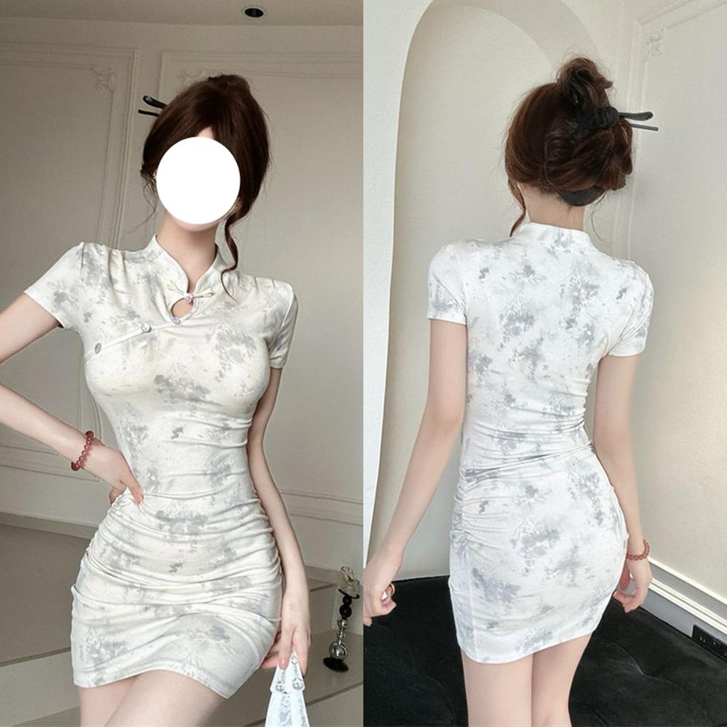 Sivrusn Cheongsam Chinese Gothic Lolita Perfect for Photo and XL Women's Dress, Slimming, Style, Lolita, Costume, Cute, Costumes, Festivals, Shoots,