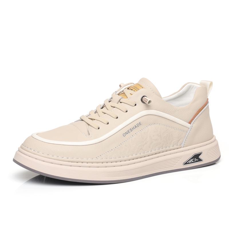 

Handmade Men s Casual Sneakers Breathable Male Running Shoes Lightweight Walking Shoes Athletic Tennis Shoes for Men 44 бежевый