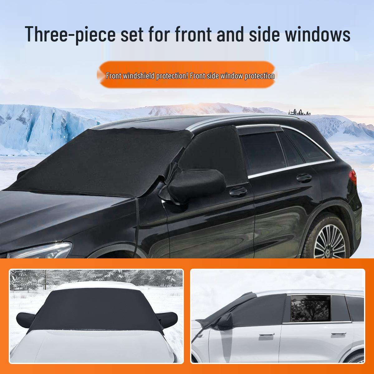 Avatr Genuine Car Window Cover: Anti-freeze and Sunshade for Front and Rear Windows, Outdoor Privacy