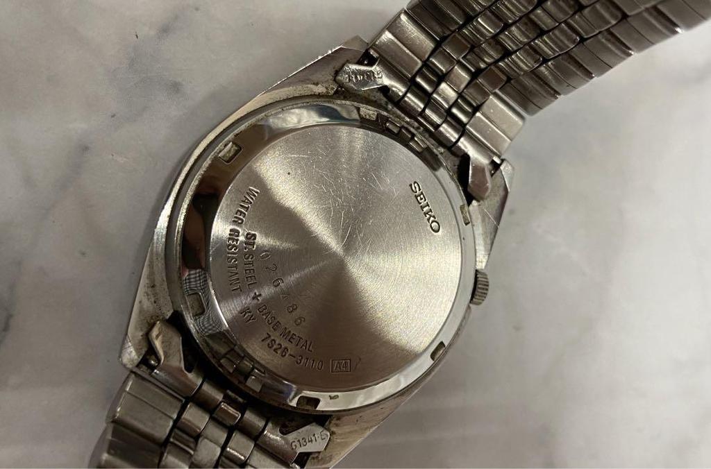 [USED] Working Seiko 5 SEIKO5 7S26-3110 Automatic Wristwatch