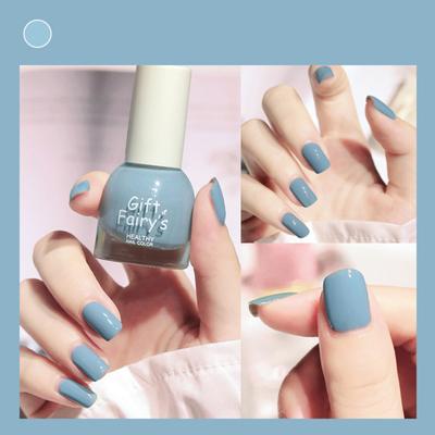 Nails Art Nagellack, 7 ml, Maniküre-Nagellack, schnell trocknend, perlmuttartig, kein Geruch, Nail-Art-Lack, glitzernd