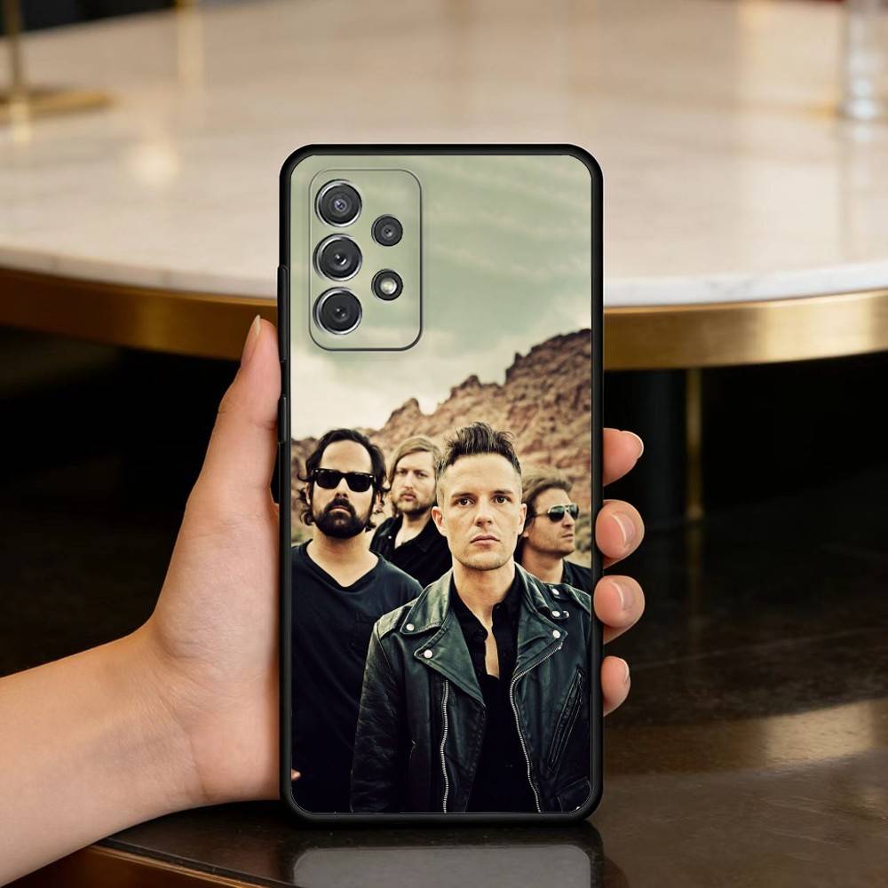 

B-Band T-The K-Killers Phone Case For Samsung Galaxy A73,A72,A71,A70,A53,A52,A51,Soft Silicone Black Cover Samsung a42 5g