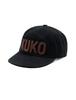 Kuko Logo 6-Panel Cap_Black Brown