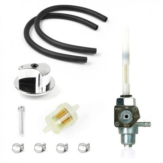 Gas Fuel Valve Petcock & Knob For Honda ATV Fourtrax 200 TRX200 SX 2x4 1986-1988