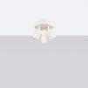 Ceiling lamp carbon 3P beige