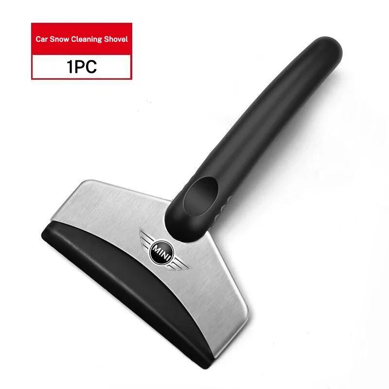 

Car Sticker Hot 2025 Car Window Glass Snow Shovel Winter Defrost Clear Ice Tool For BMW MINI Cooper One JCW Clubman Countryman R