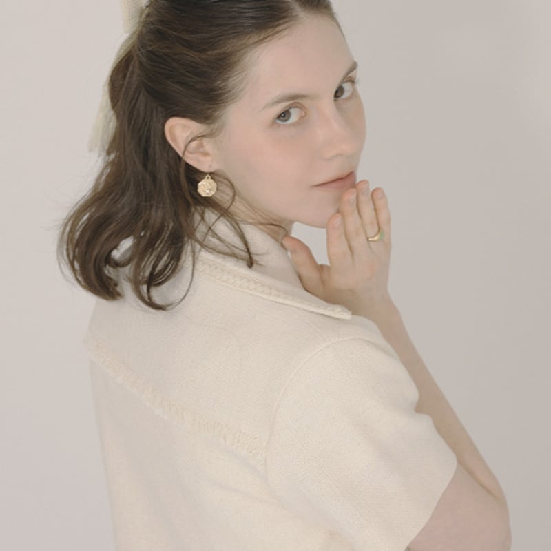 iCE GARDEN Fringe Detail Ribbon Hairpin