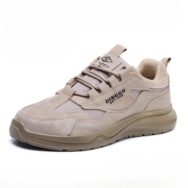 

High Quality New Steel Head Safety Shoes Anti-smash Anti-stabbing Breathable Lightweight Non-slip Male Safety Work Shoes 38