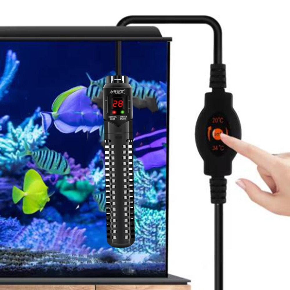Adjustable Aquarium Submersible Heater 50-500W Fish Tank Thermostat  for Lizard/Turtle