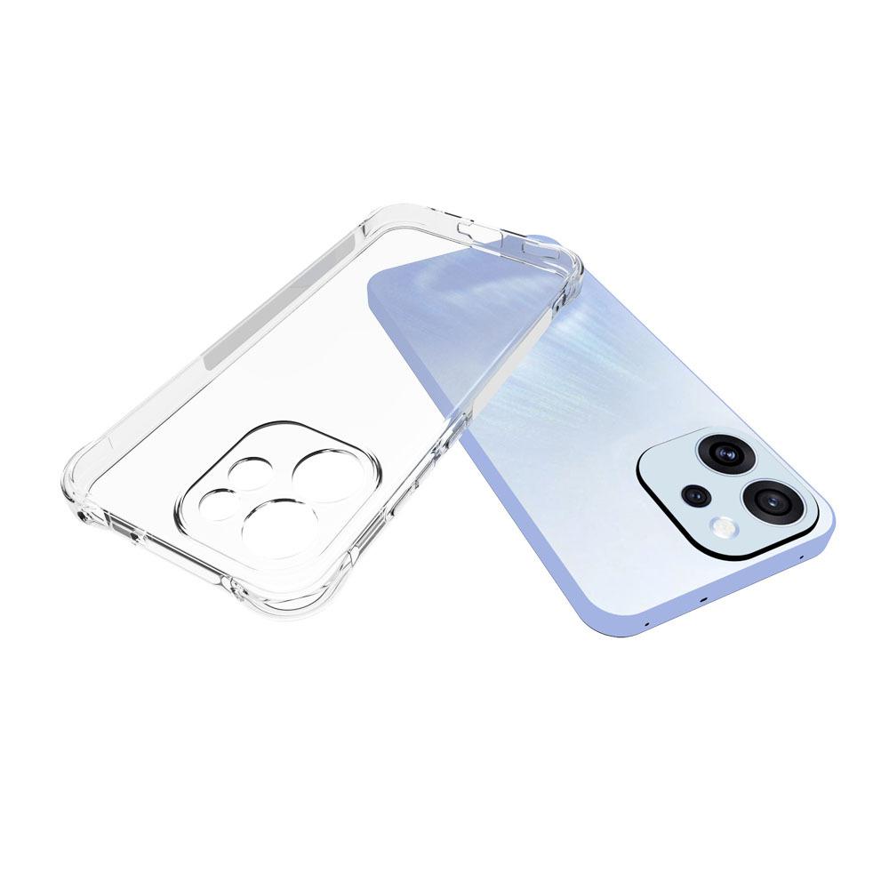 Per Oppo Reno15 F 5G Custodia Trasparente in TPU WANLONFENG Serie TM 2.0mm Cover Posteriore del Telefono