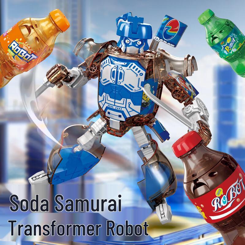 Babe Fairy Soda Transforming Robot Toy