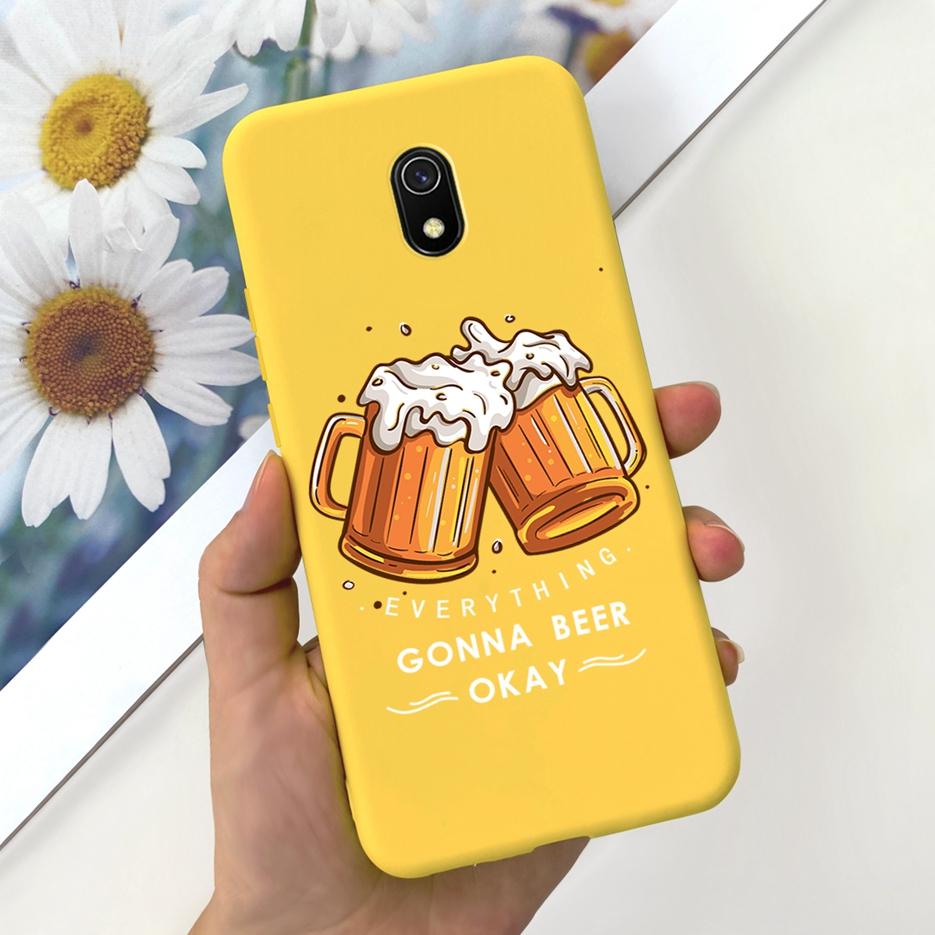 For Xiaomi Redmi 8A Case Stylish Candy Painted Cover Soft Silicone Phone Case For Xiaomi Redmi 8 8A Redmi8 A Bumper 6.22'' Shell