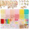 Beaded Diy Acrylic Set Jewelry Accessories Material Pack Handmade Beaded Loose Bead Diy Bracelet