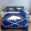 Buffalo Logo Blue Bedding Set Bedding Duvet Cover Set Duvet Cover Pillowcases (1 * Duvet Cover 2 * Pillowcases, without duvet insert)