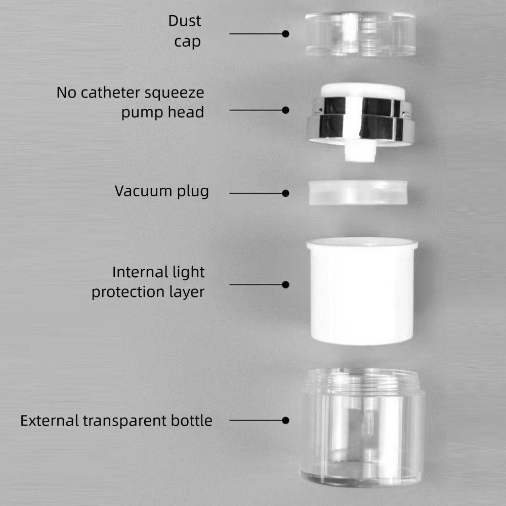 Full-cover Face Cream Lotion Cream Bottle 15ml/30ml/50ml Cosmetic Containers Gifts Vacuum Bottle