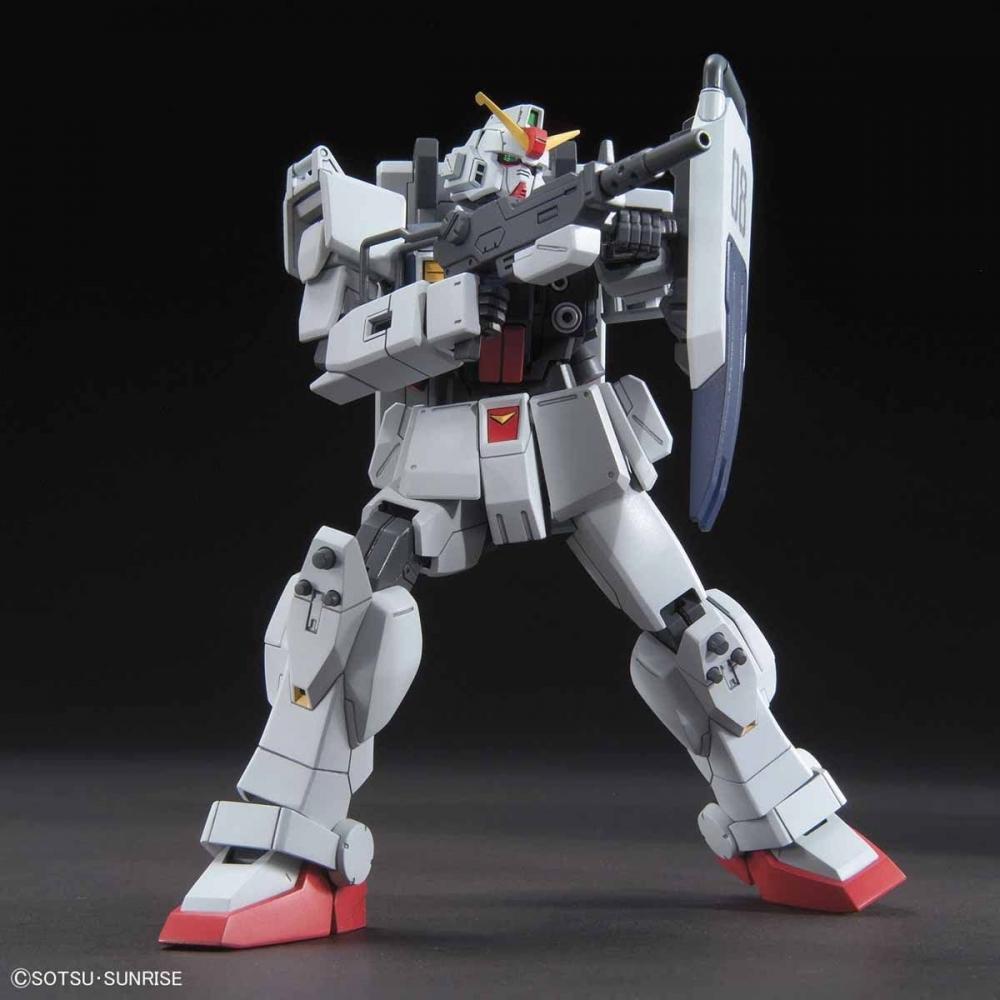 HGUC Mobile Suit Gundam 08th MS Platoon Ground Type Gundam 1144 Maßstab, farbcodiertes Plastikmodell