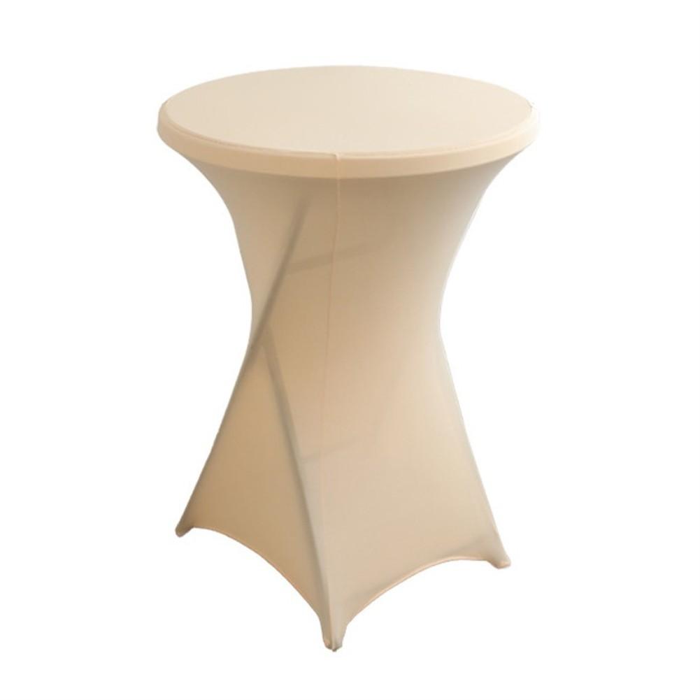 Height 110cm Stretch Tablecloth Round Diameter 80cm