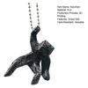 Keychain Pendant with Bead Chain 3D-Printed Xenon Rock Loki Hand-Sculpted Grace Doll Pendant Rescue Plan Bag Pendant