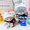 niannyyhouse 10cm~15cm 20cm 40cm Plush Toy Clothes, Hat, Hoodie, Vest, Pants, Secret Agent Bear Suit, Cotton Doll, Dress-Up Accessories (10cm~15cm)