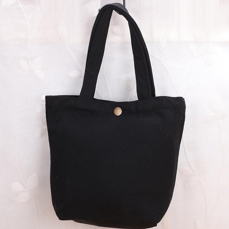 Canvas Portable Handheld Bag With Insulation For Travel And Lunch Use
