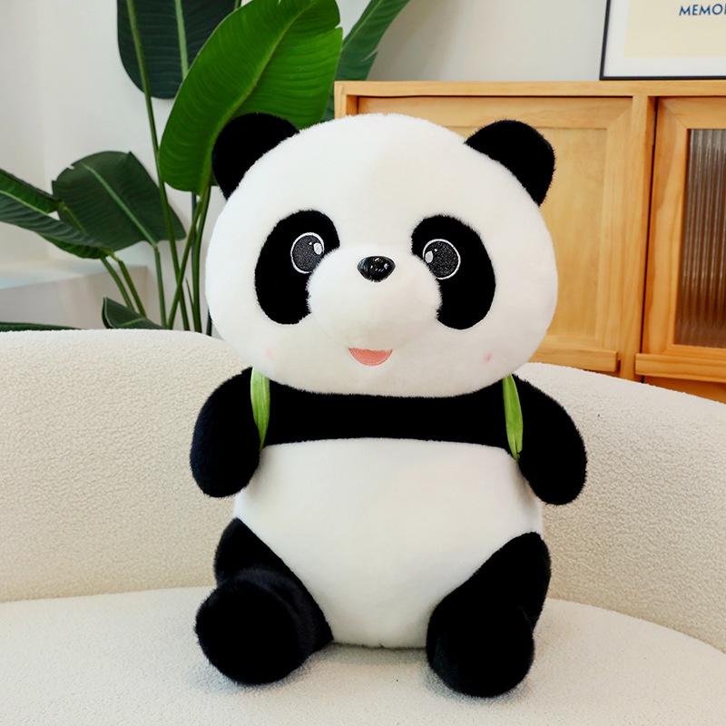 Authentischer Avocado Rucksack Panda Plüschtier Teddybär Kissen Geschenk Großhandel