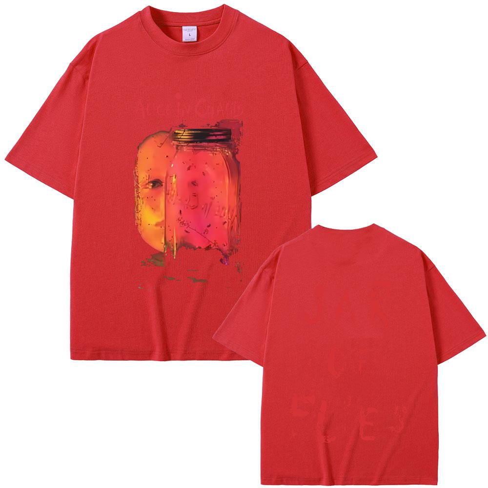 Rock Band Alice In Chains Jar of Flies Album Graphic Tshirt Men Women Gothic Punk Pop Music Streetwear Male Fashion T Shirts