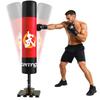 Freestanding Punching Bag, 156 Cm, 12 Suction Cups, Shock Absorption, for Adults and Teenagers