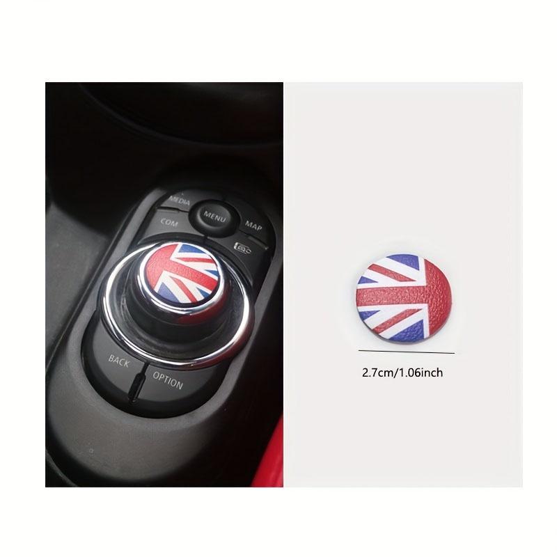 For BMW Mini Cooper Car Central Control Panel Multimedia Decorative Shell F55 F56 Protective Sticker for Mini Cooper Accessories