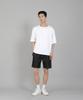 Seinteukeulu Plain R-Neck Half-Sleeve T-Shirt Rhr-896 White