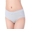Women's Cotton Briefs: Mid-High Waist, Breathable, Comfortable, with Bow Detail