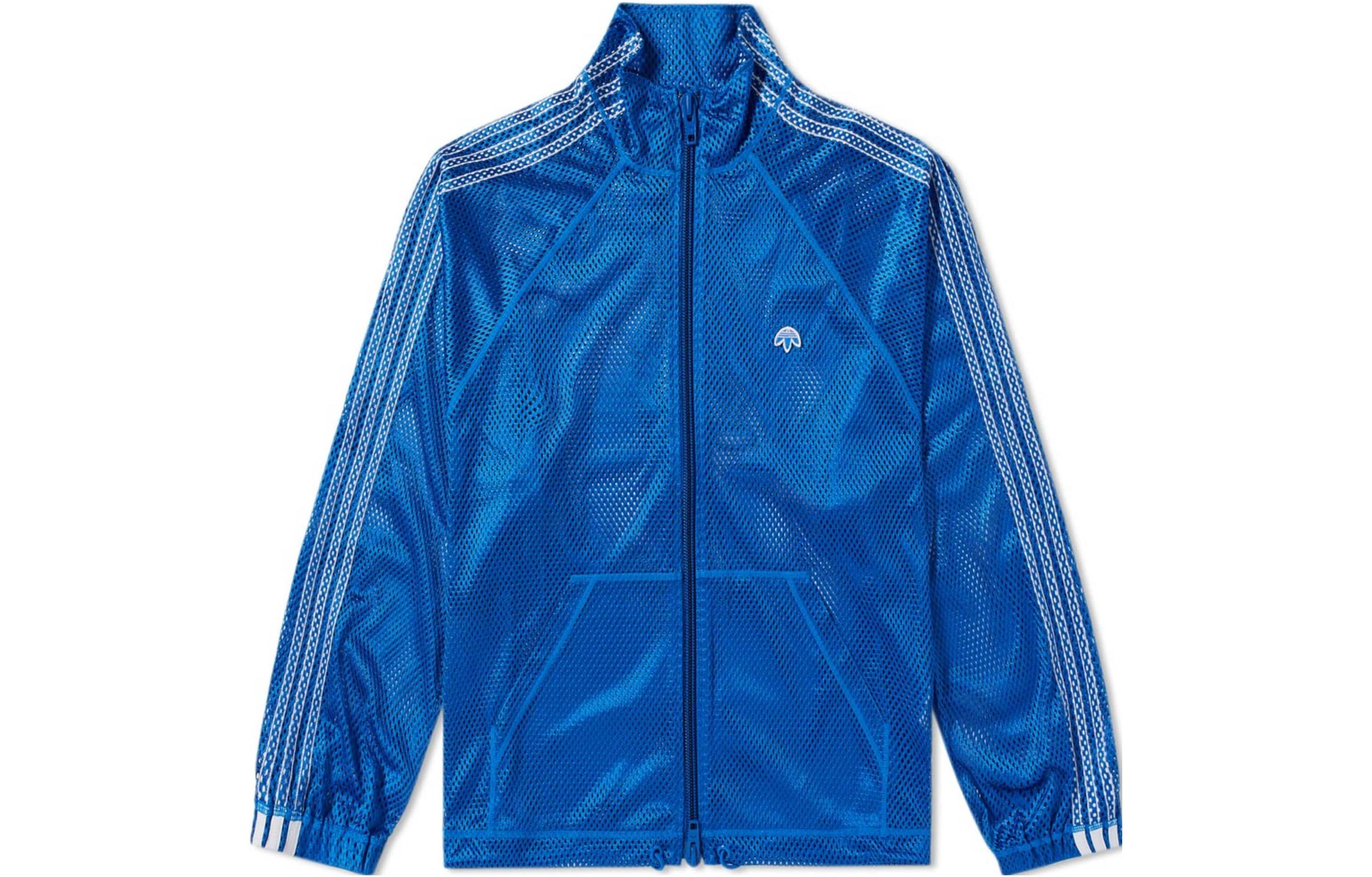 Adidas Originals X Alexander Wang Alexander Wang Collaboration Jackets Men s Blue Stand Collar Moderate Other CV5288 L