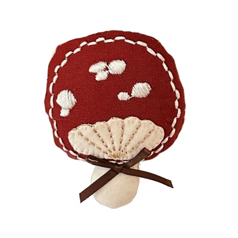 

Fashion Plush Rabbit Keying Mushroom Bag Charm Cartoon Brooch Christmas Decoration For Girls Accessories And Gifts