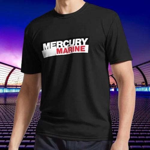 New Shirt Mercury Marine Logo Active T-Shirt Funny American Unisex Size S-5XL 4XL