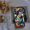 Macaw Pirate Phone Case For Samsung Galaxy S22 S25 Ultra S21 S10 Plus S26 Edge S20 S23 S24 FE Cover Silicone Soft TPU Clear