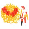 Kit Giocattolo Fai-da-te in Cartone con Viti, Taglierino e Cassetta degli Attrezzi per Bambini Piccoli, Giocattoli Educativi, Giocattoli Interattivi Genitore-Figlio, Regali per Bambini