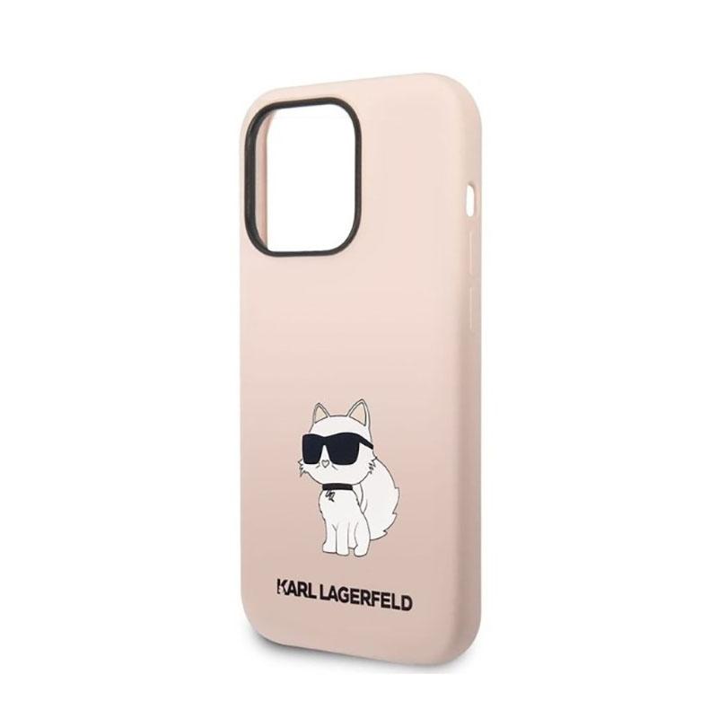 Karl Lagerfeld Silicone Nft Choupette - Etui Iphone 14 Pro Max (Różowy)
